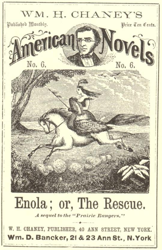 William Chaney's "American Novels" cover