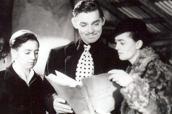 Park Abbot, Clark Gable, and Joan London Park Abbot, Clark Gable, and Joan London