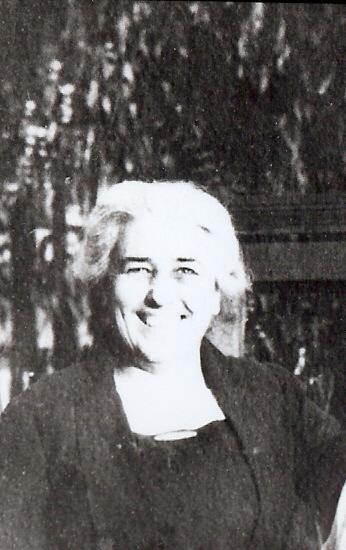 Bess Maddern in 1930